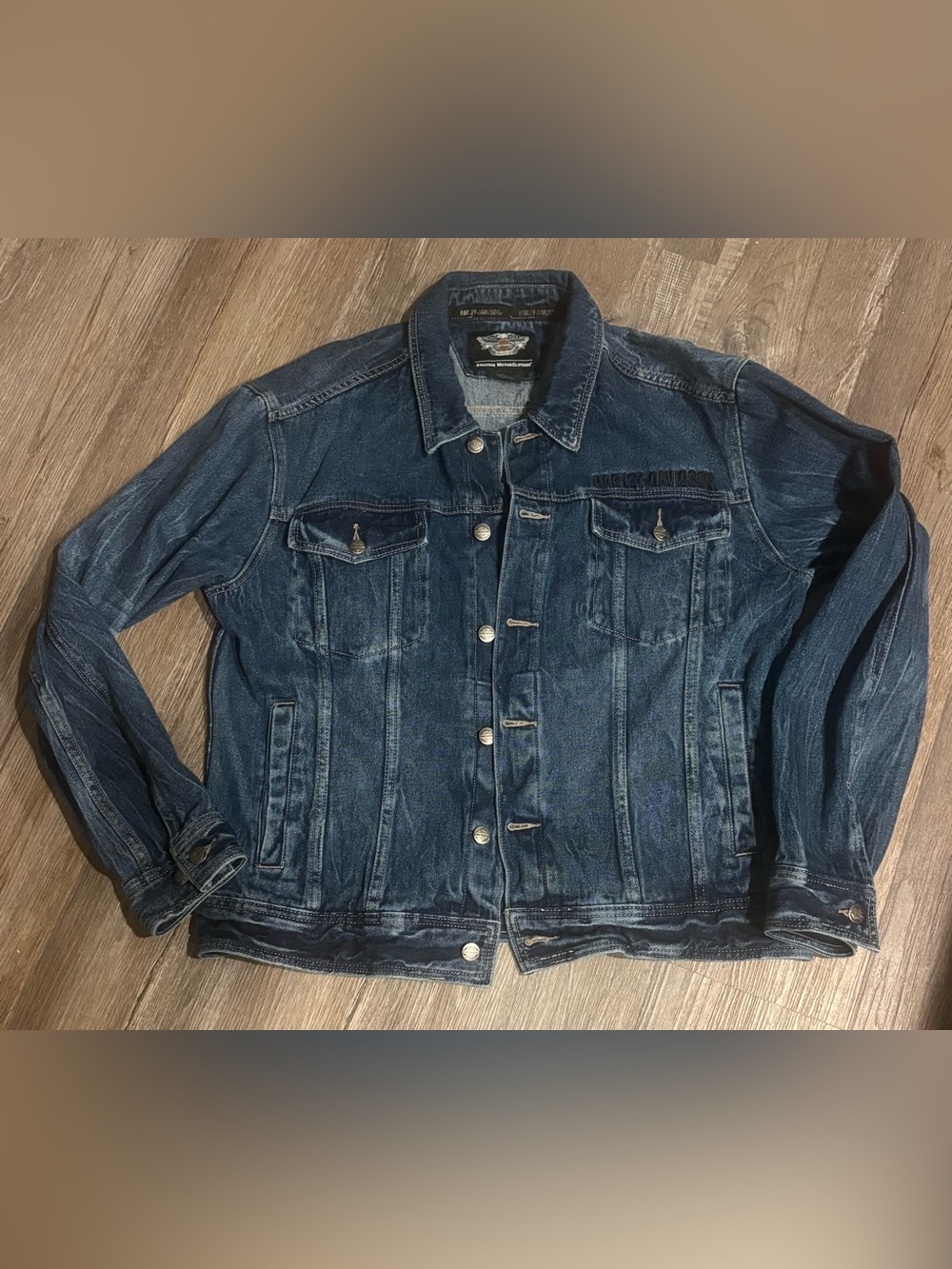 Harley Davidson Men’s Denim Jacket size L